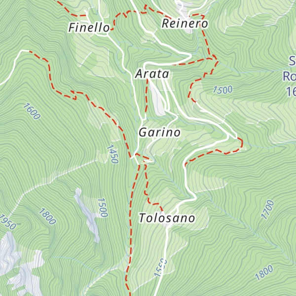 Map of Agriturismo Lou Bau