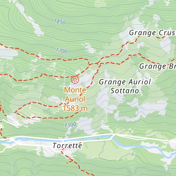 Map of Grongio de Barbo Giuantoni
