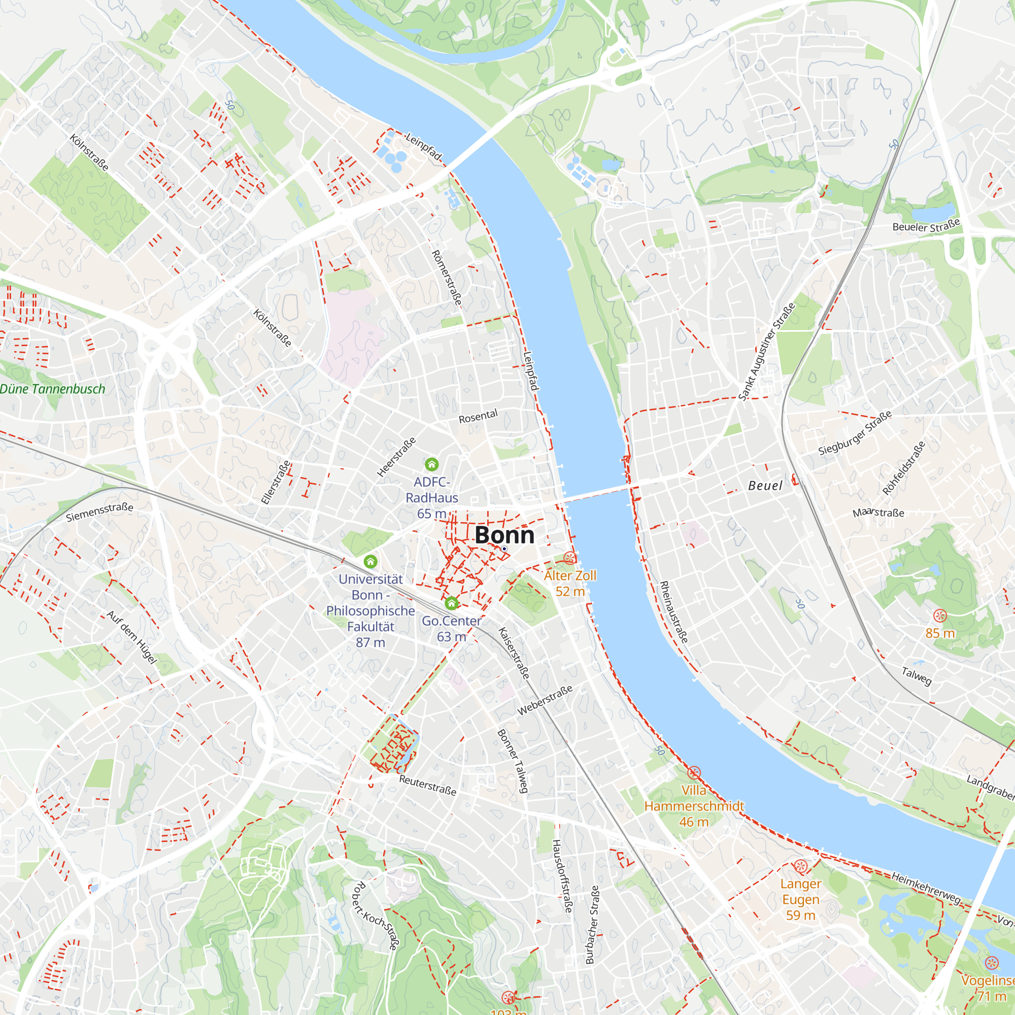 SWB-Servicestelle Bertha-von-Suttner-Platz map