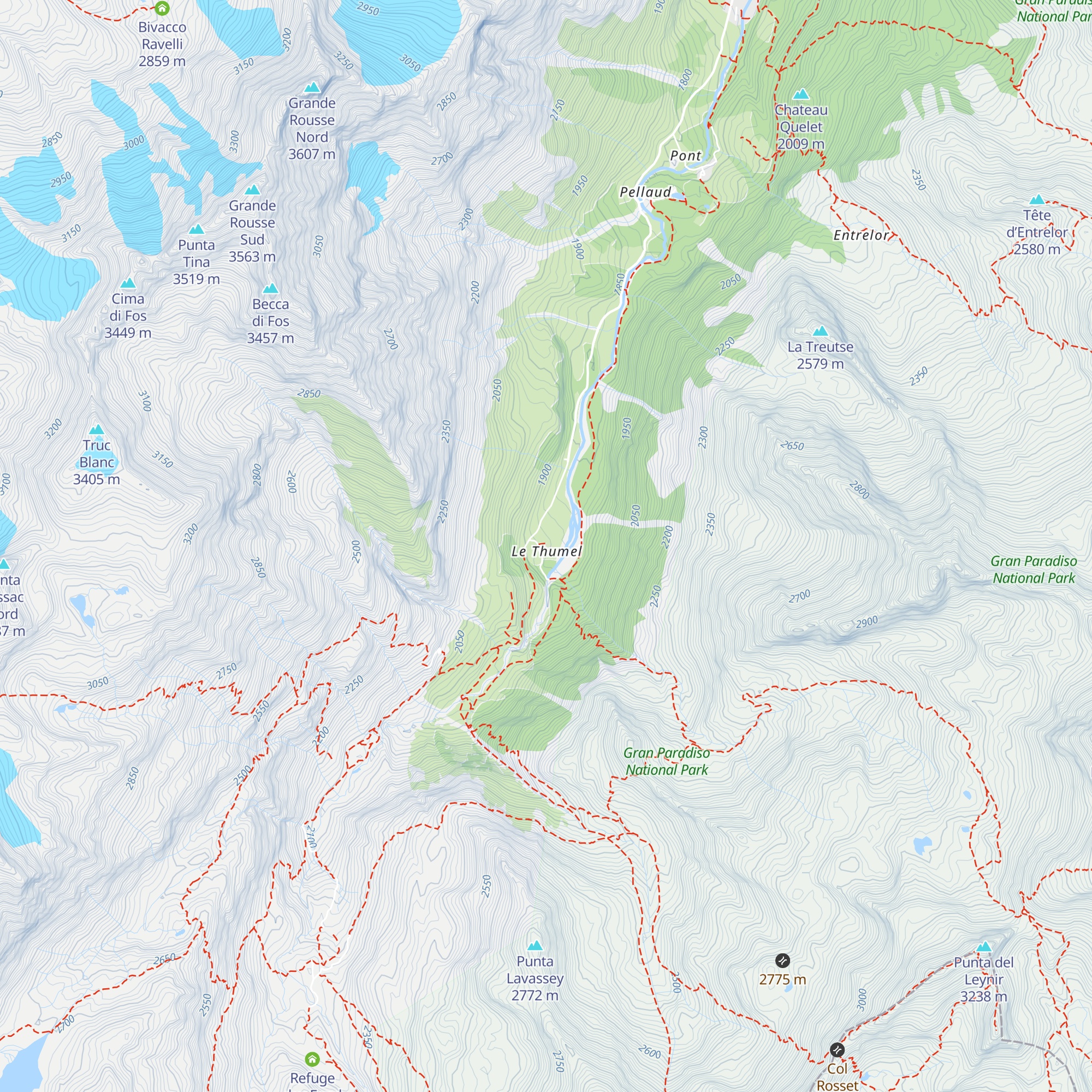 Le Village de Thumel map