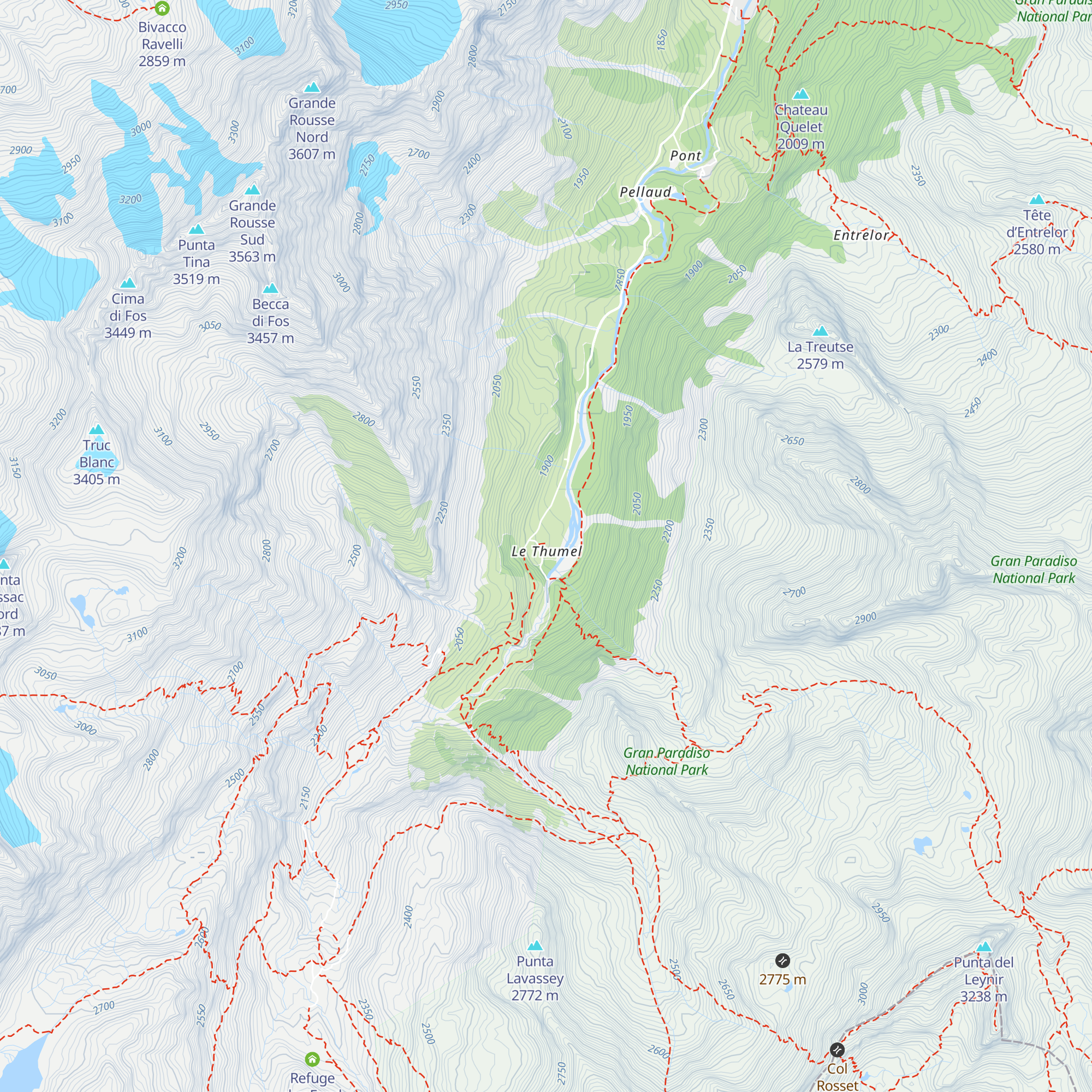 Le Village de Thumel map