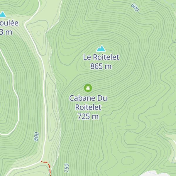 Map of Cabane Du Roitelet