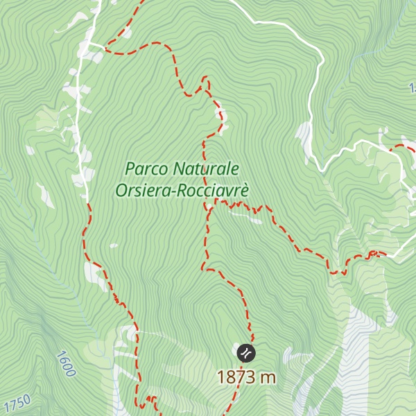 Map of Monte Benetto