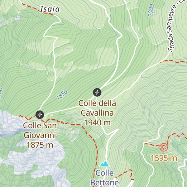 Map of Rifugio La Sousto dal Col