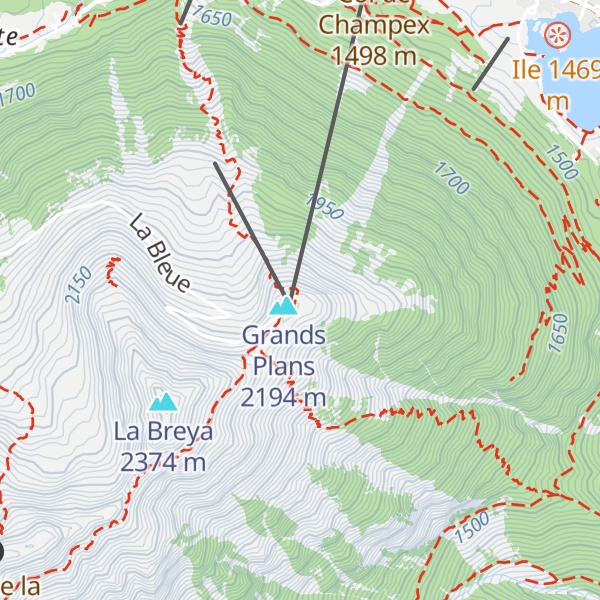 Map of Breya