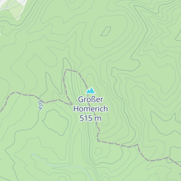 Map of Großer Homerich