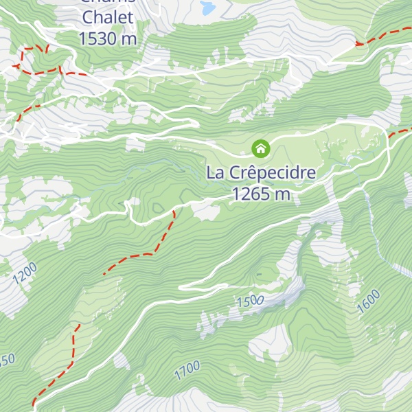 Map of Les Sapins