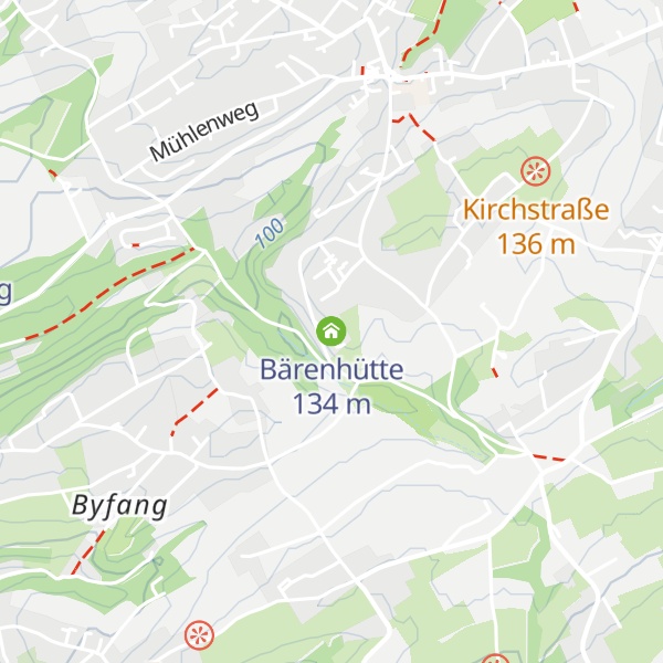 Map of Bärenhütte