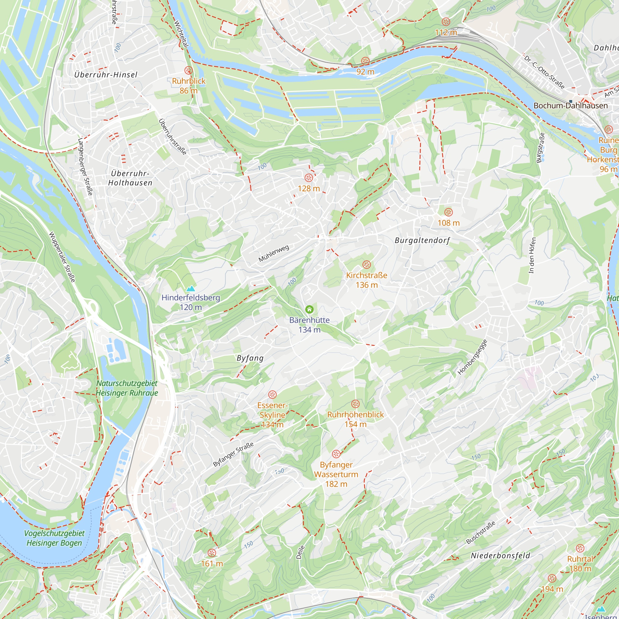 Bärenhütte map