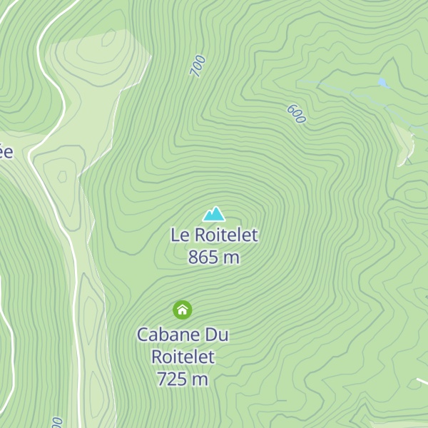 Map of Le Roitelet