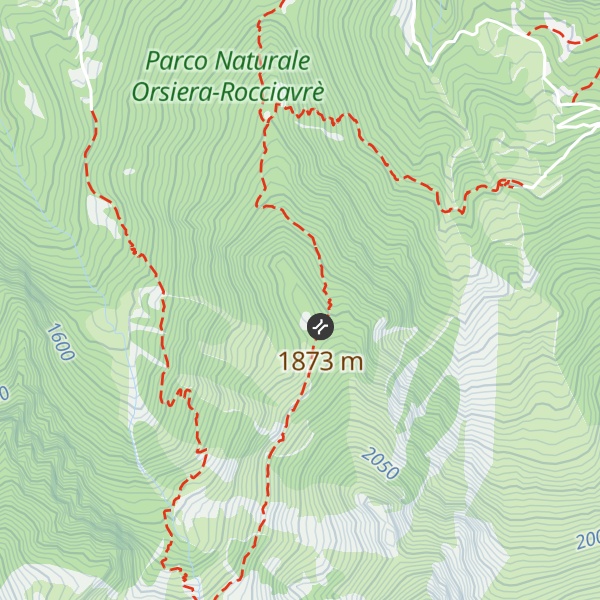 Map of Monte Genta