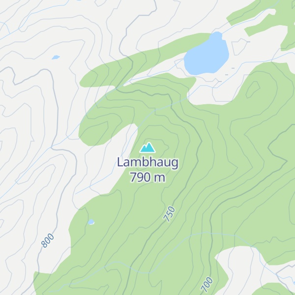 Map of Lambhaug