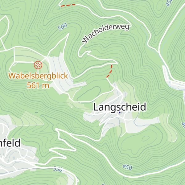 Map of Wabelsberg