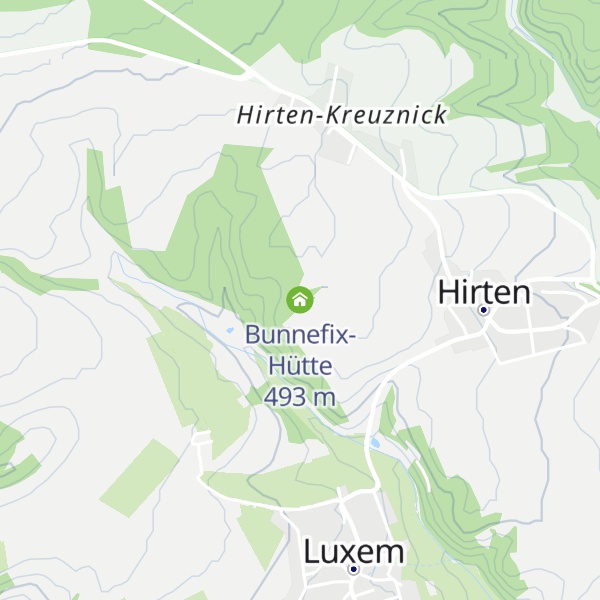 Map of Bunnefix-Hütte