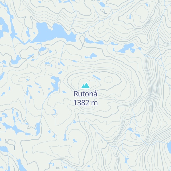 Map of Rutonå