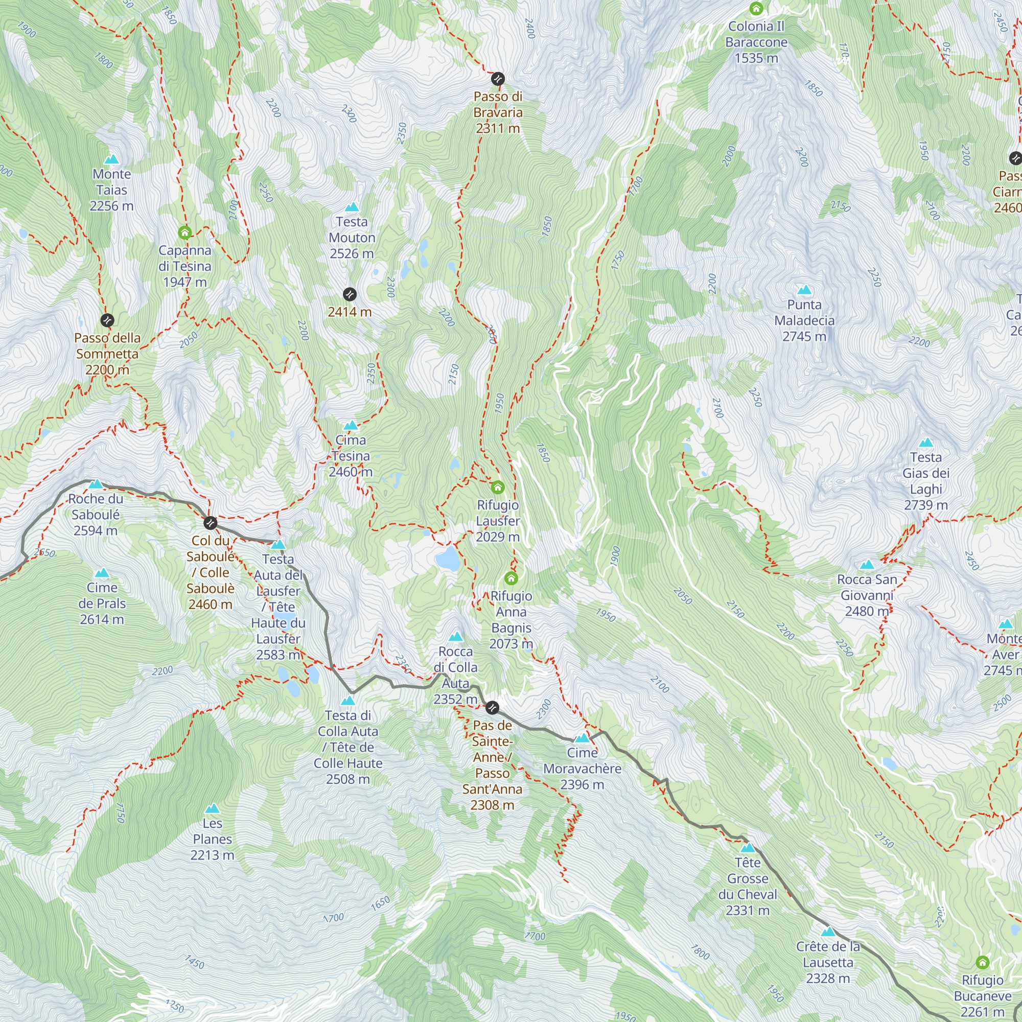 Bar Sant'Anna map