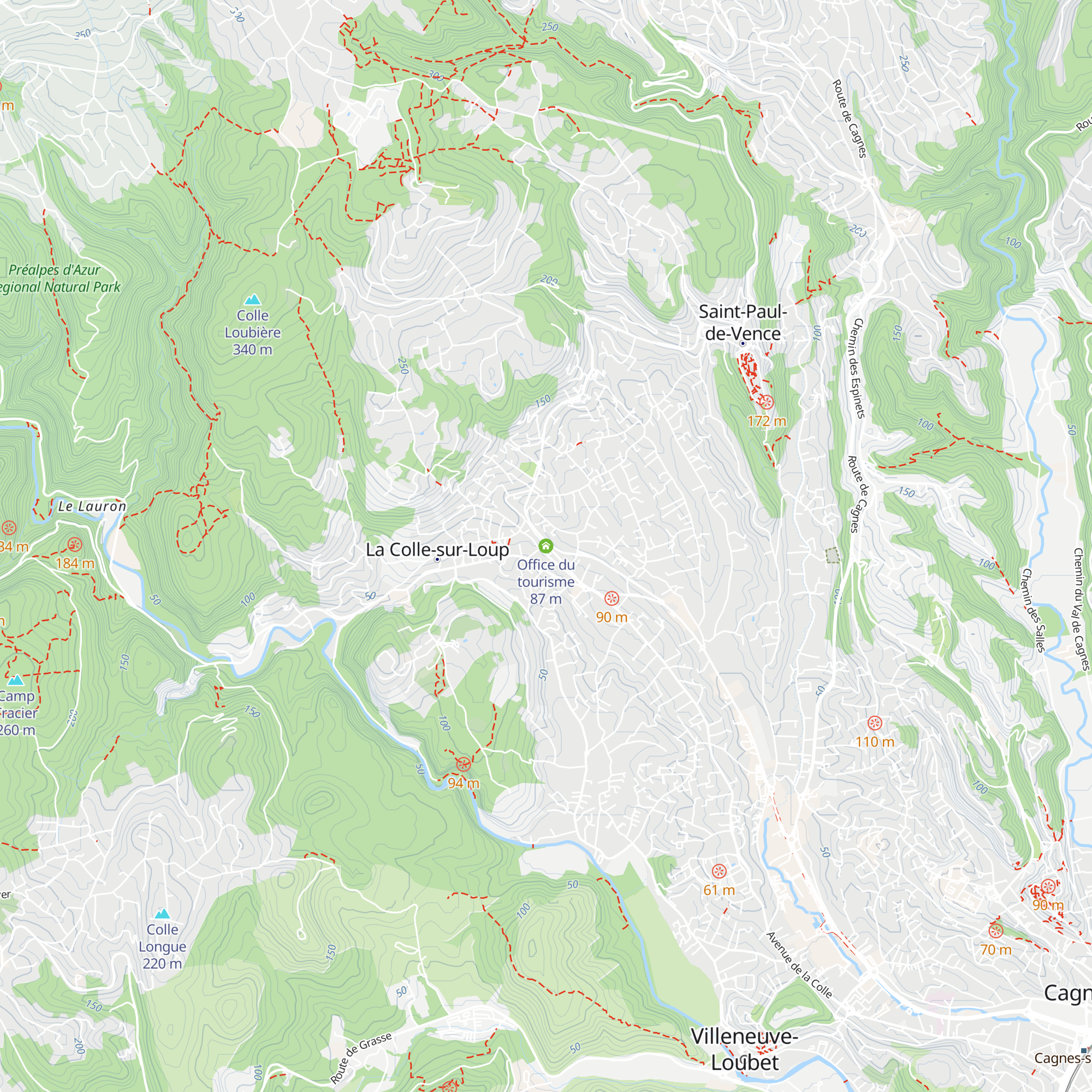 Office du tourisme map