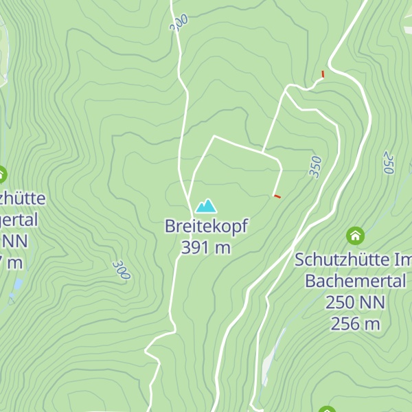 Map of Breitekopf