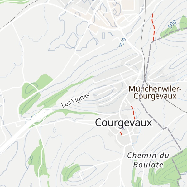 Map of Haut-des-Vignes