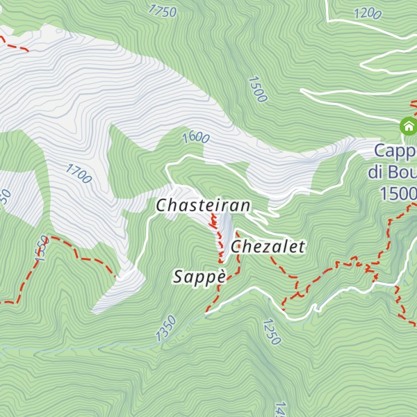 Map of Rifugio Serafin