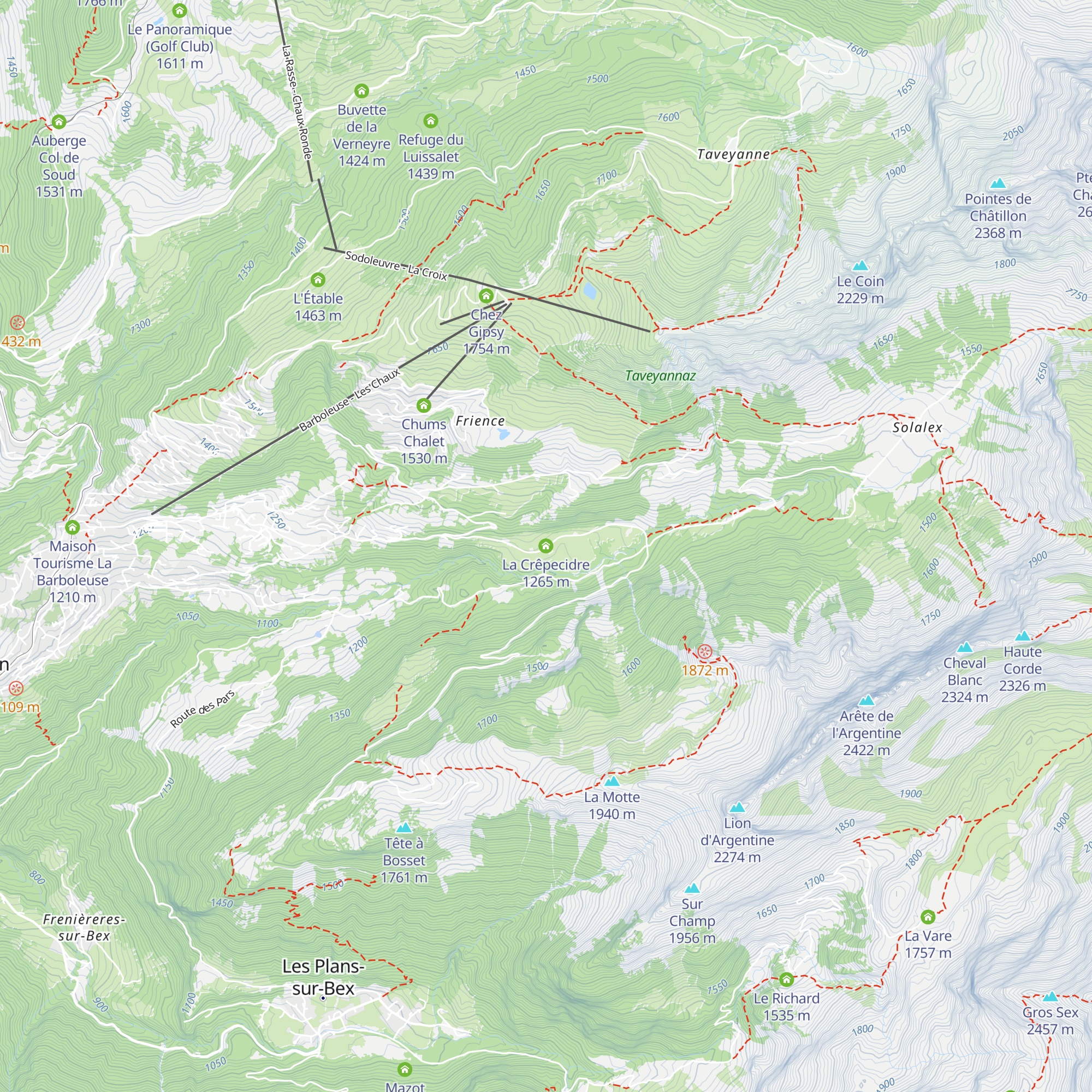 La Crêpecidre map