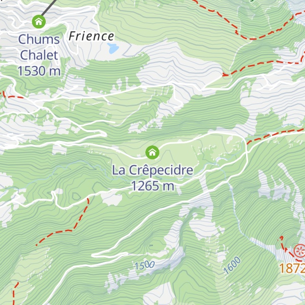 Map of La Crêpecidre