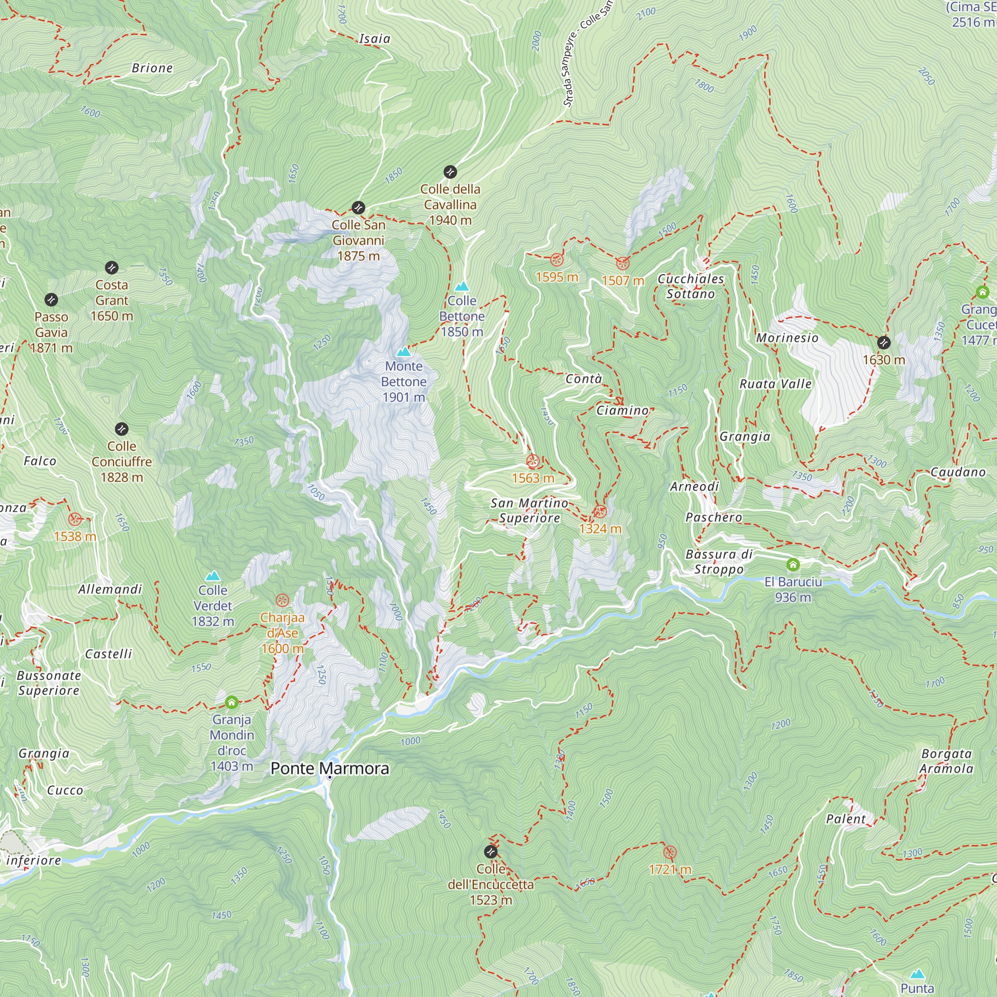 Lou Subric Osteria e Camere map