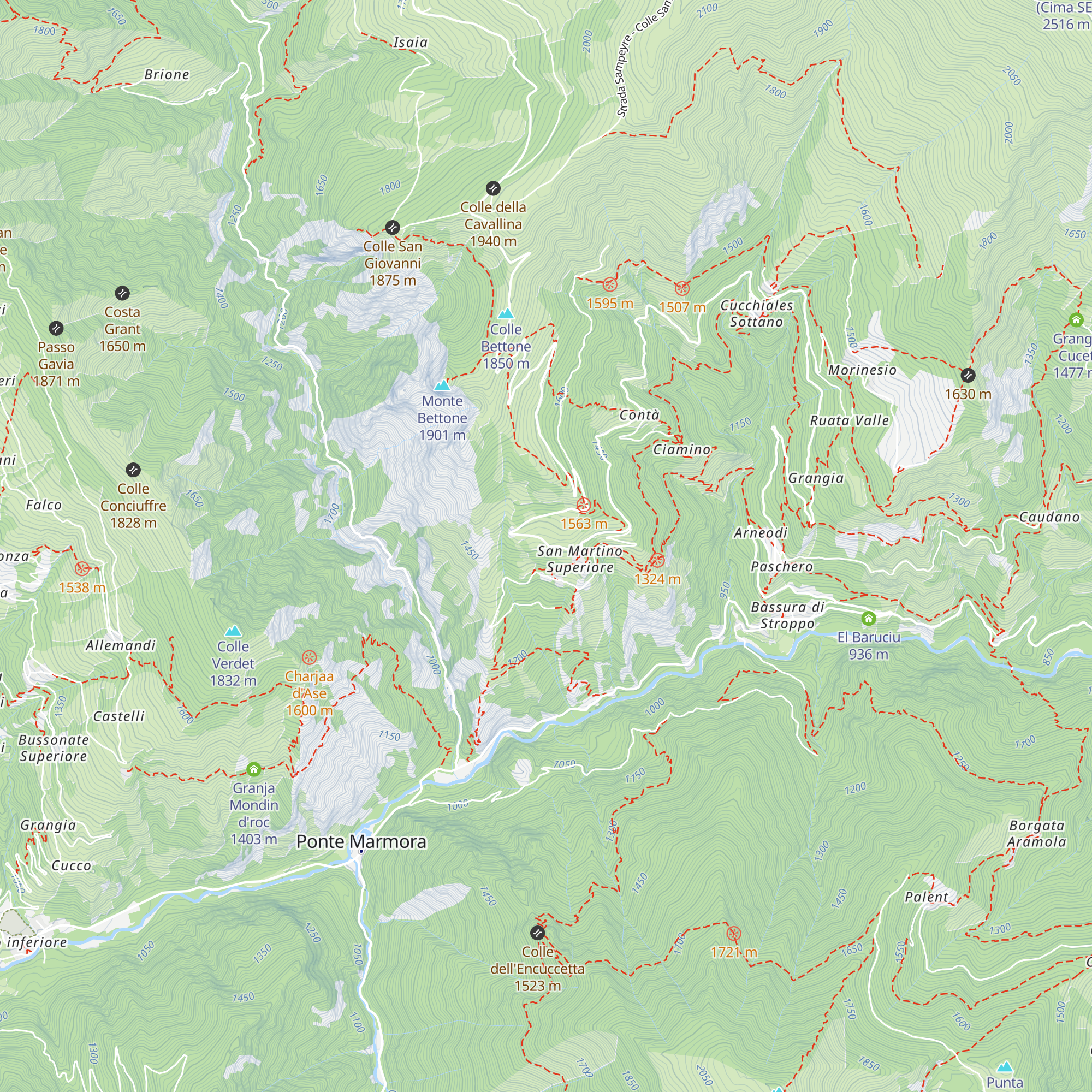 Lou Subric Osteria e Camere map