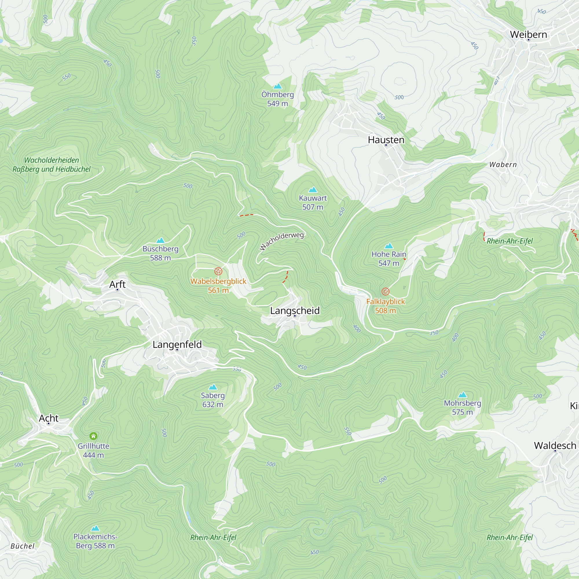 Wacholderhütte map