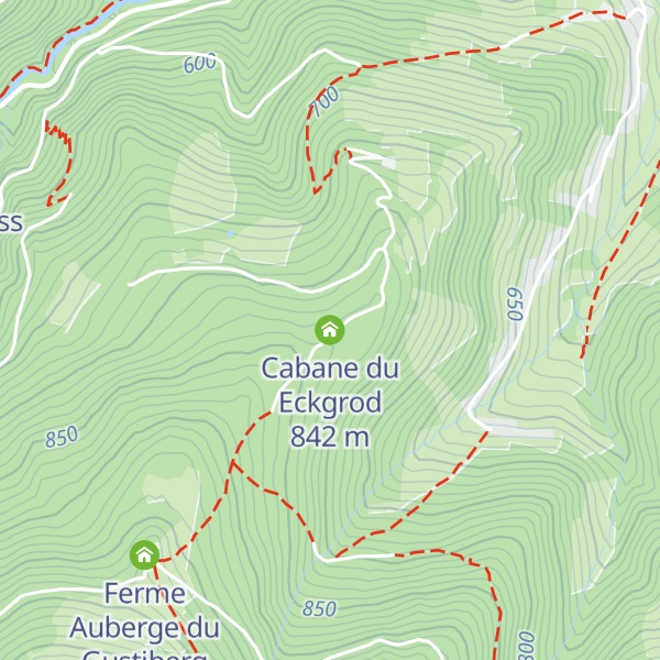 Map of Cabane du Eckgrod