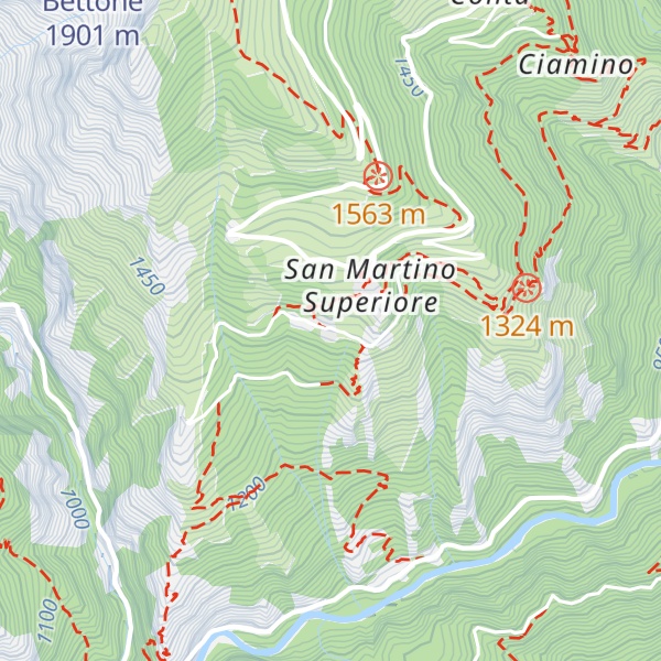Map of Posto Tappa