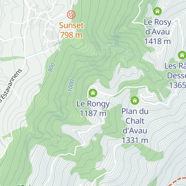 Map of Le Rongy