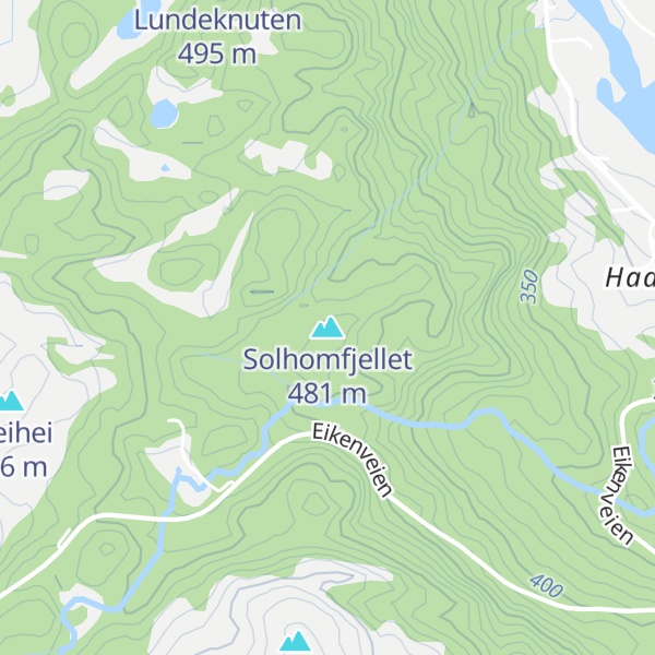 Map of Solhomfjellet