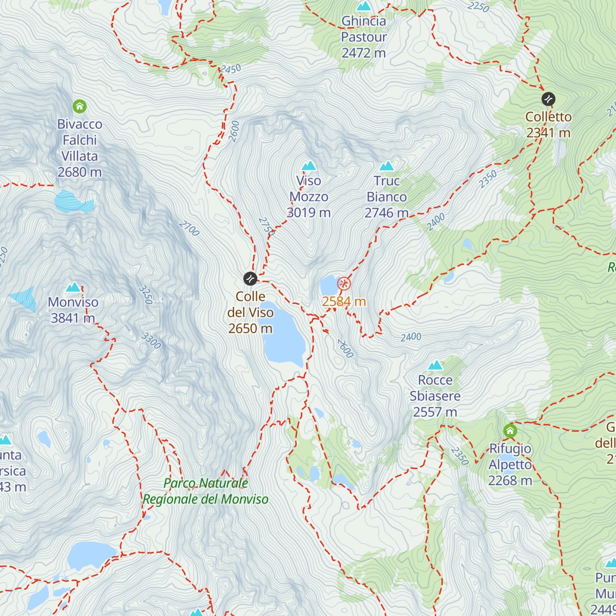 Depandance Rifugio Sella map