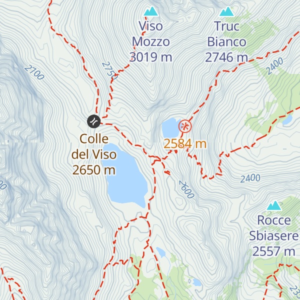 Map of Depandance Rifugio Sella