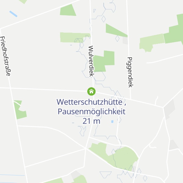 Map of Wetterschutzhütte , Pausenmöglichkeit