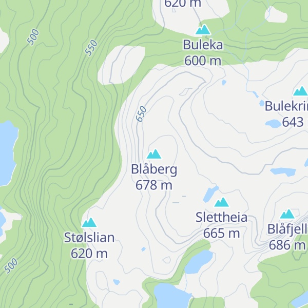 Map of Blåberg