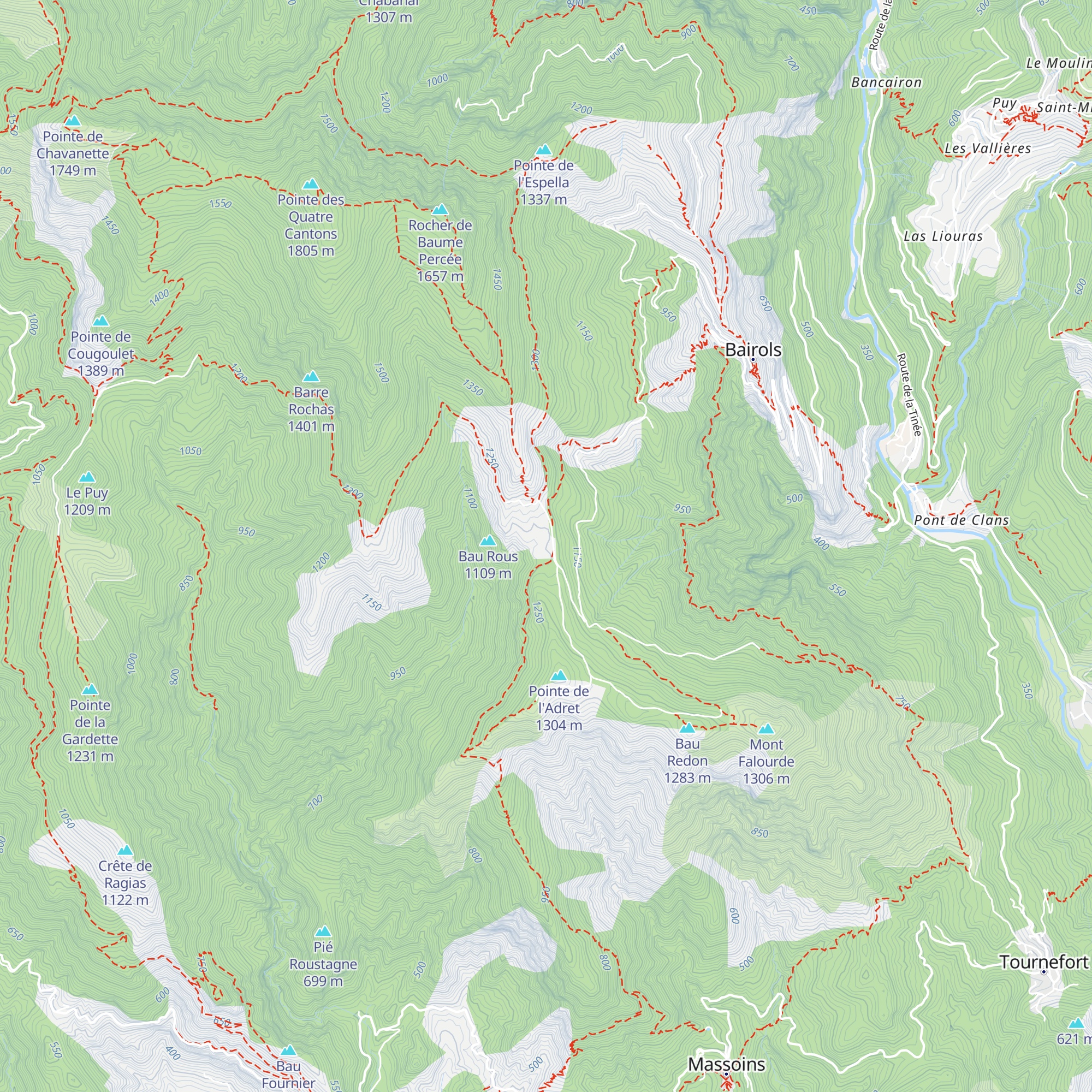 Gîte communal n° 3 map