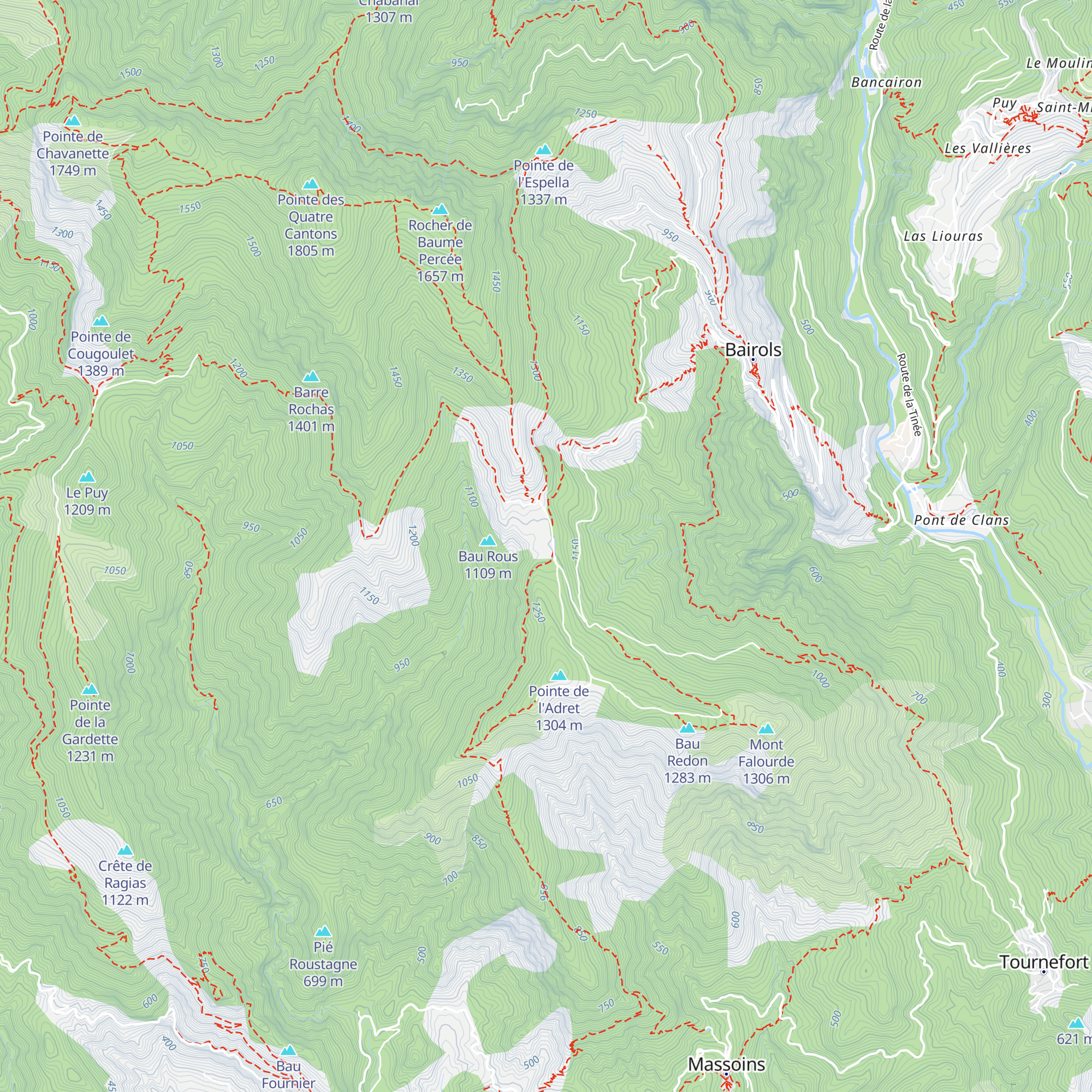 Gîte communal n° 3 map