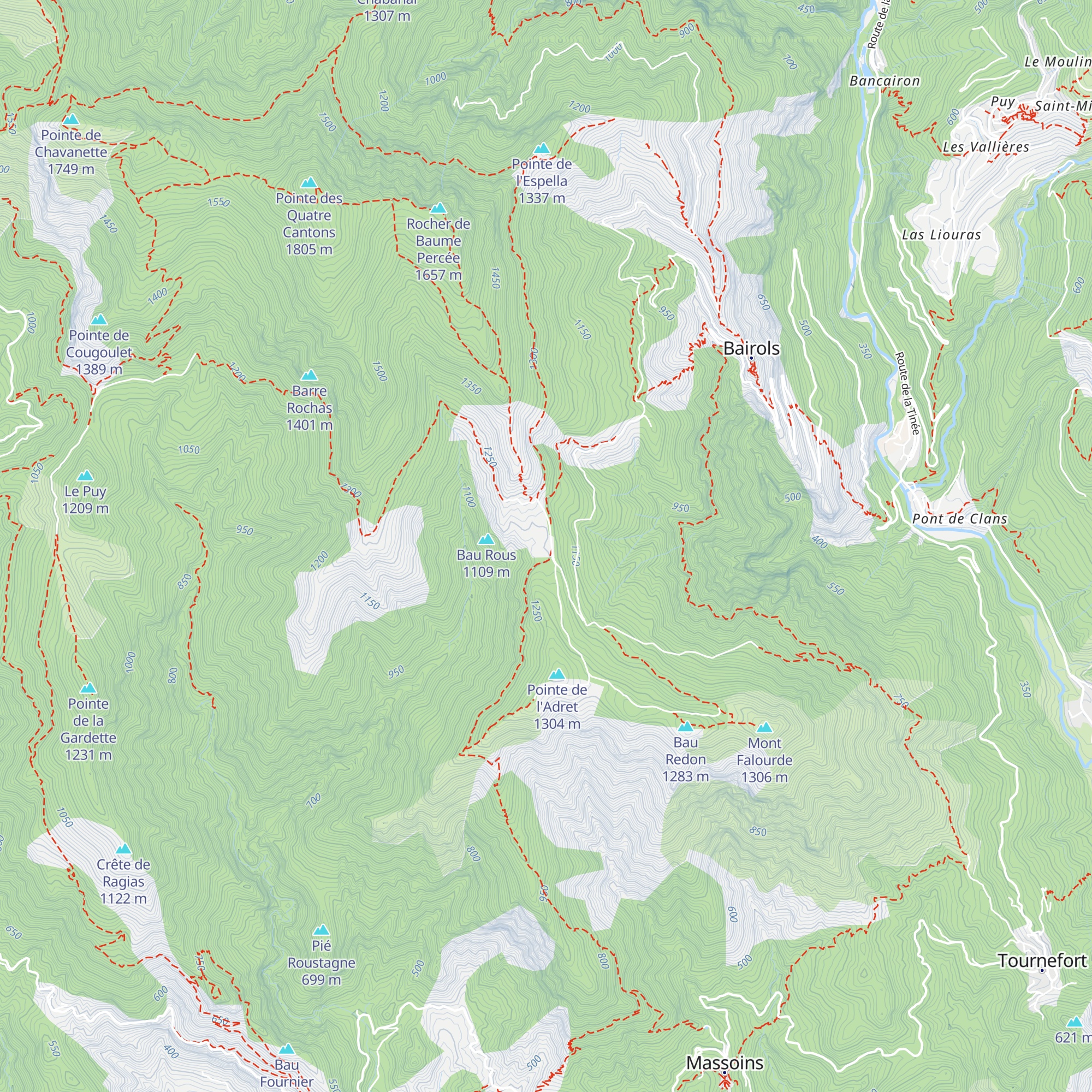 Gîte communal n° 1 map