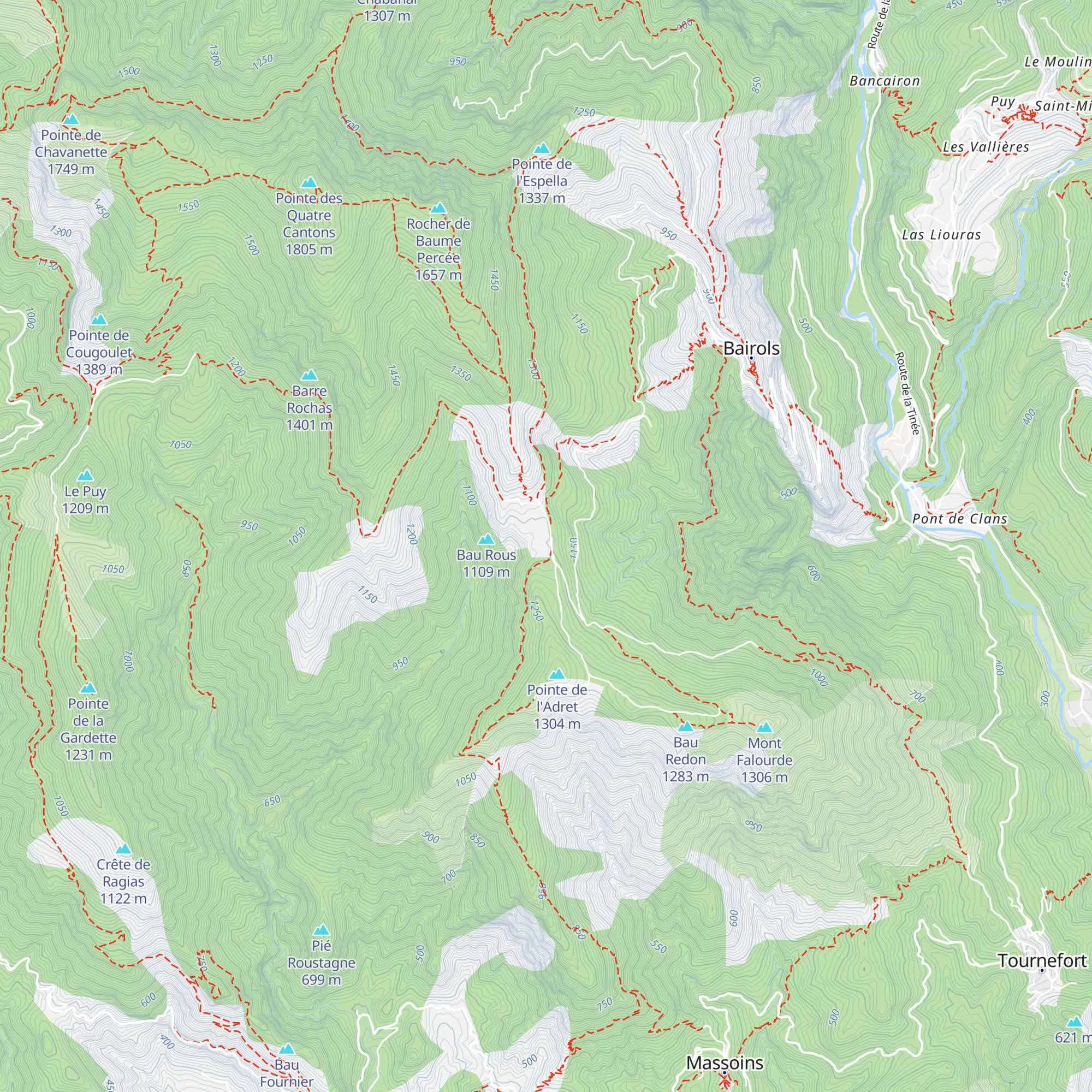 Gîte communal n° 1 map