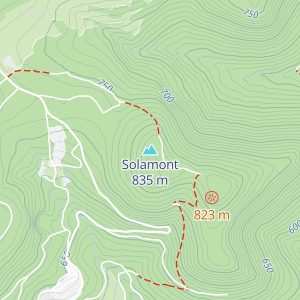 Map of Solamont