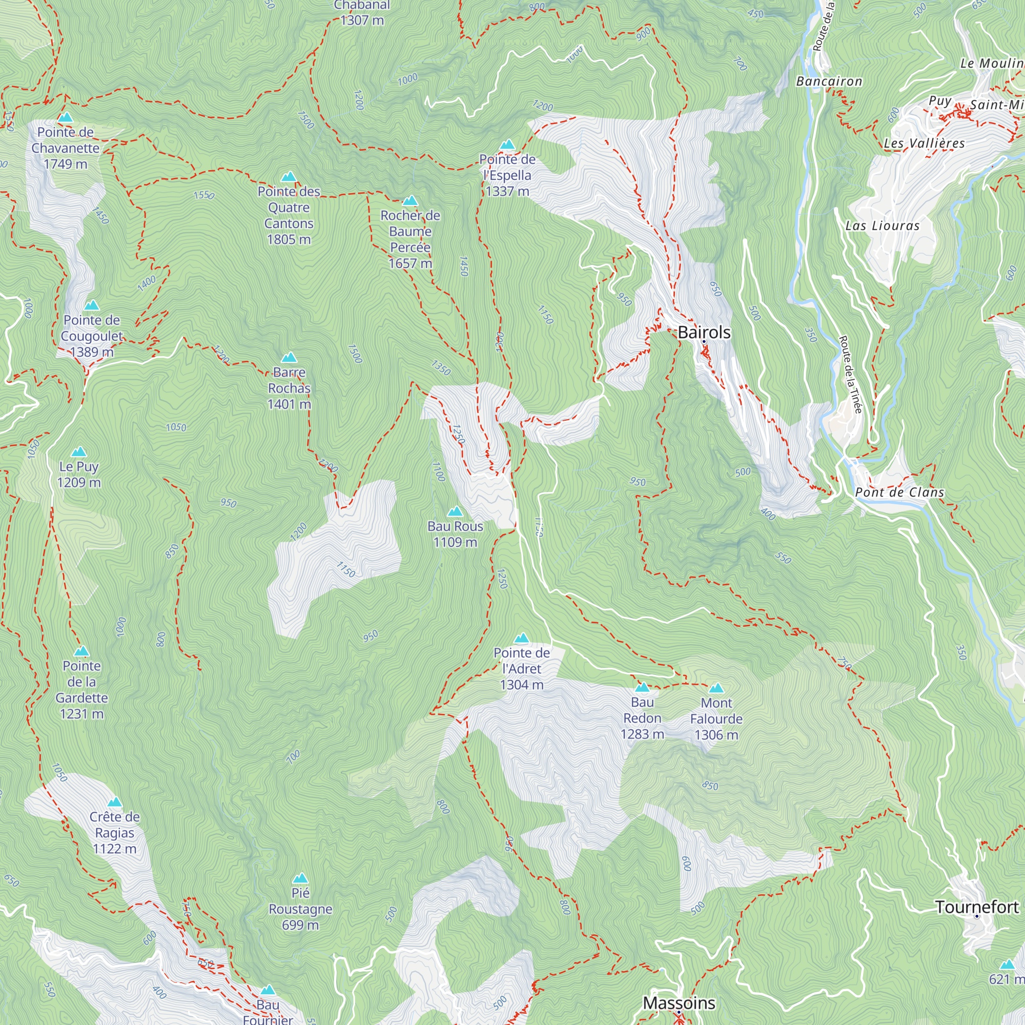 Gîte communal n° 2 map