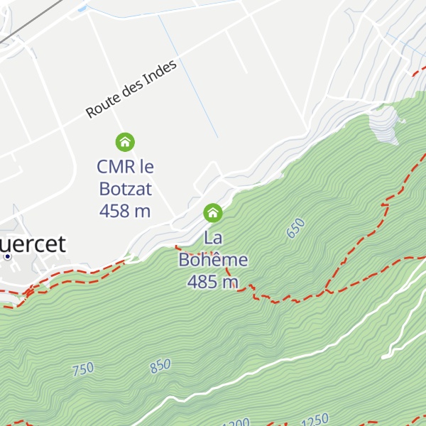 Map of La Bohême