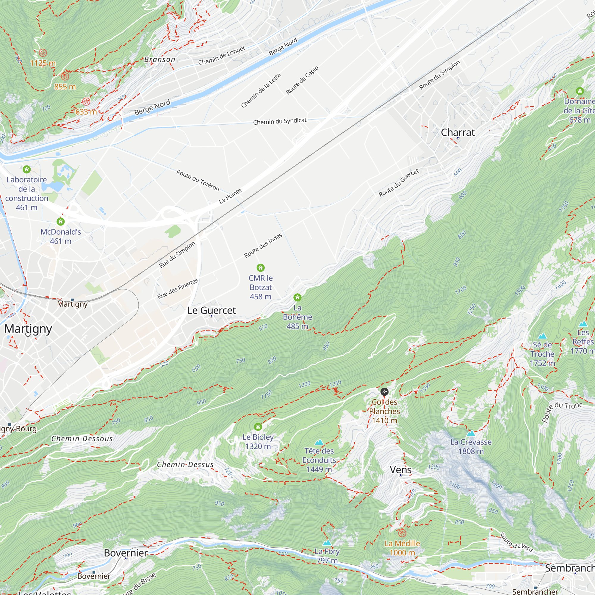 La Bohême map