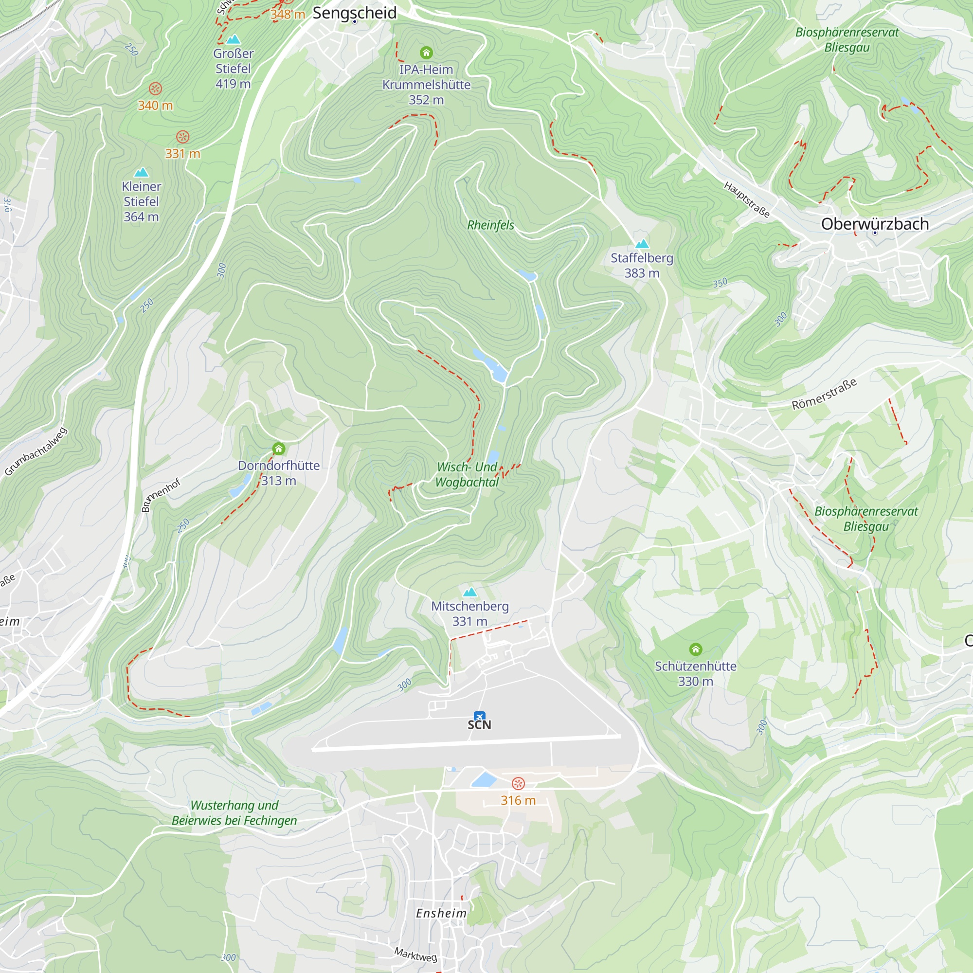 Wogbachtal-Hütte map