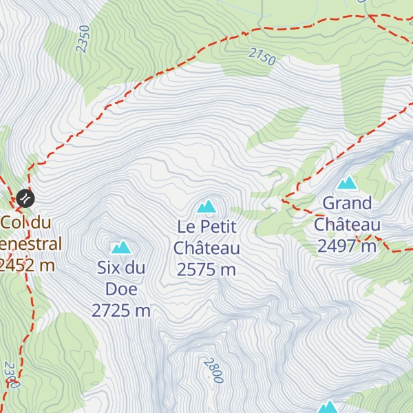 Map of Le Petit Château