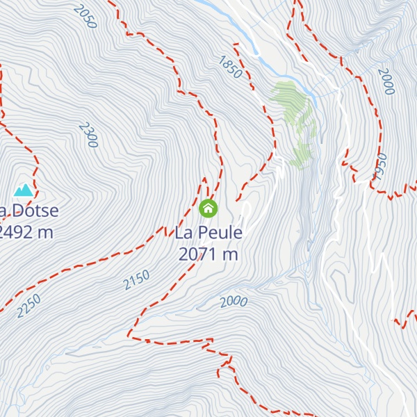 Map of La Peule