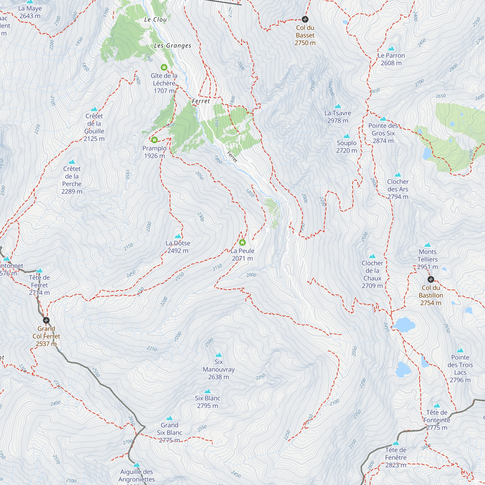 La Peule map