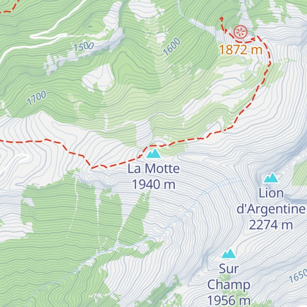 Map of La Motte